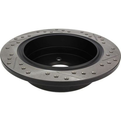StopTech Sport Drilled/Slotted Brake Rotor; Rear Right