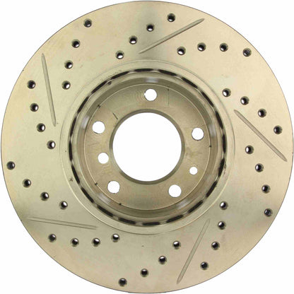 StopTech Slotted & Drilled Sport Brake Rotor 127.34021L