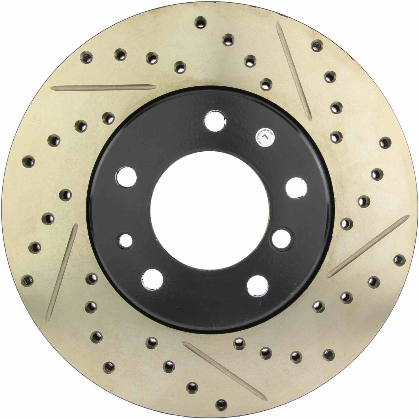 StopTech Slotted & Drilled Sport Brake Rotor 127.34021L