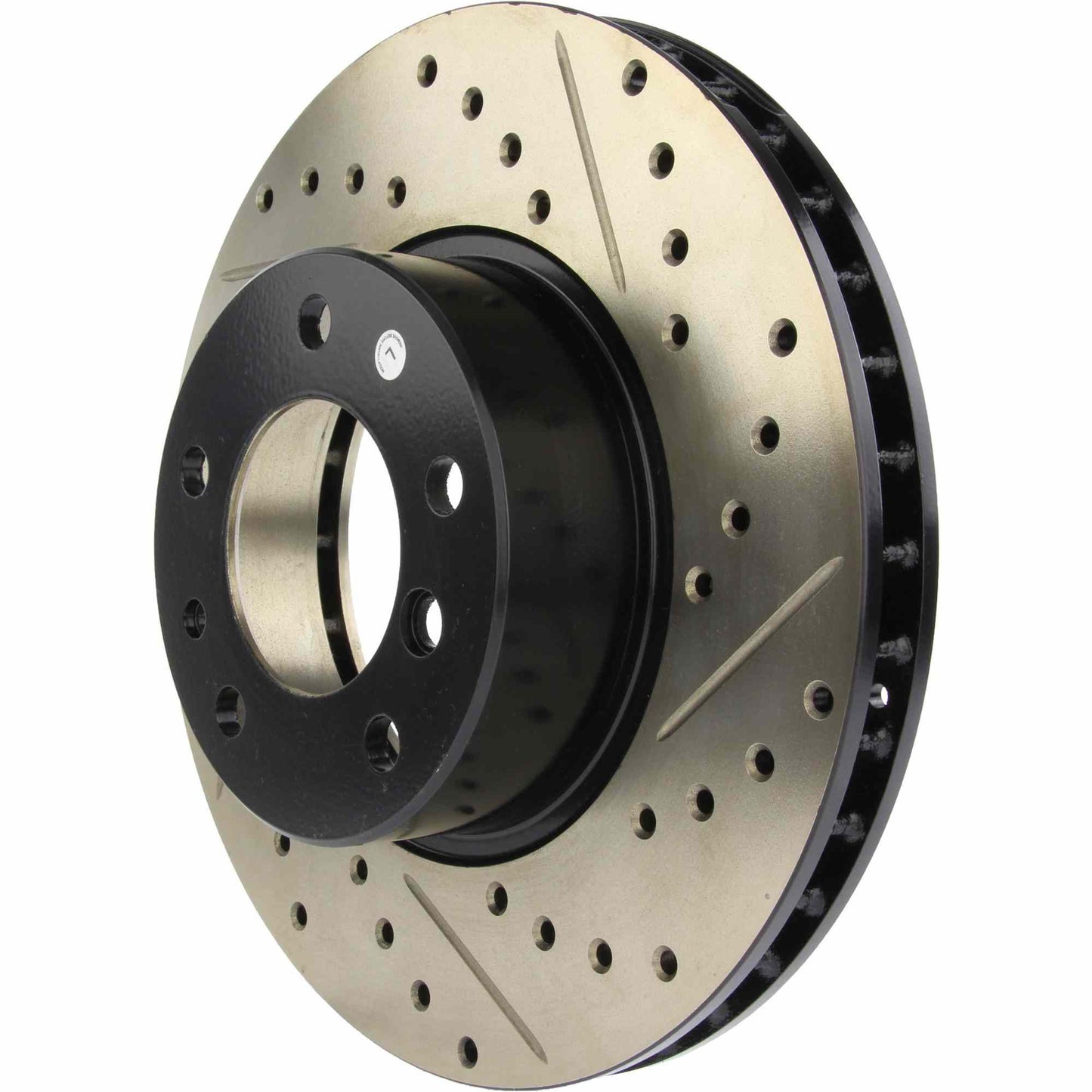 StopTech Slotted & Drilled Sport Brake Rotor 127.34021L