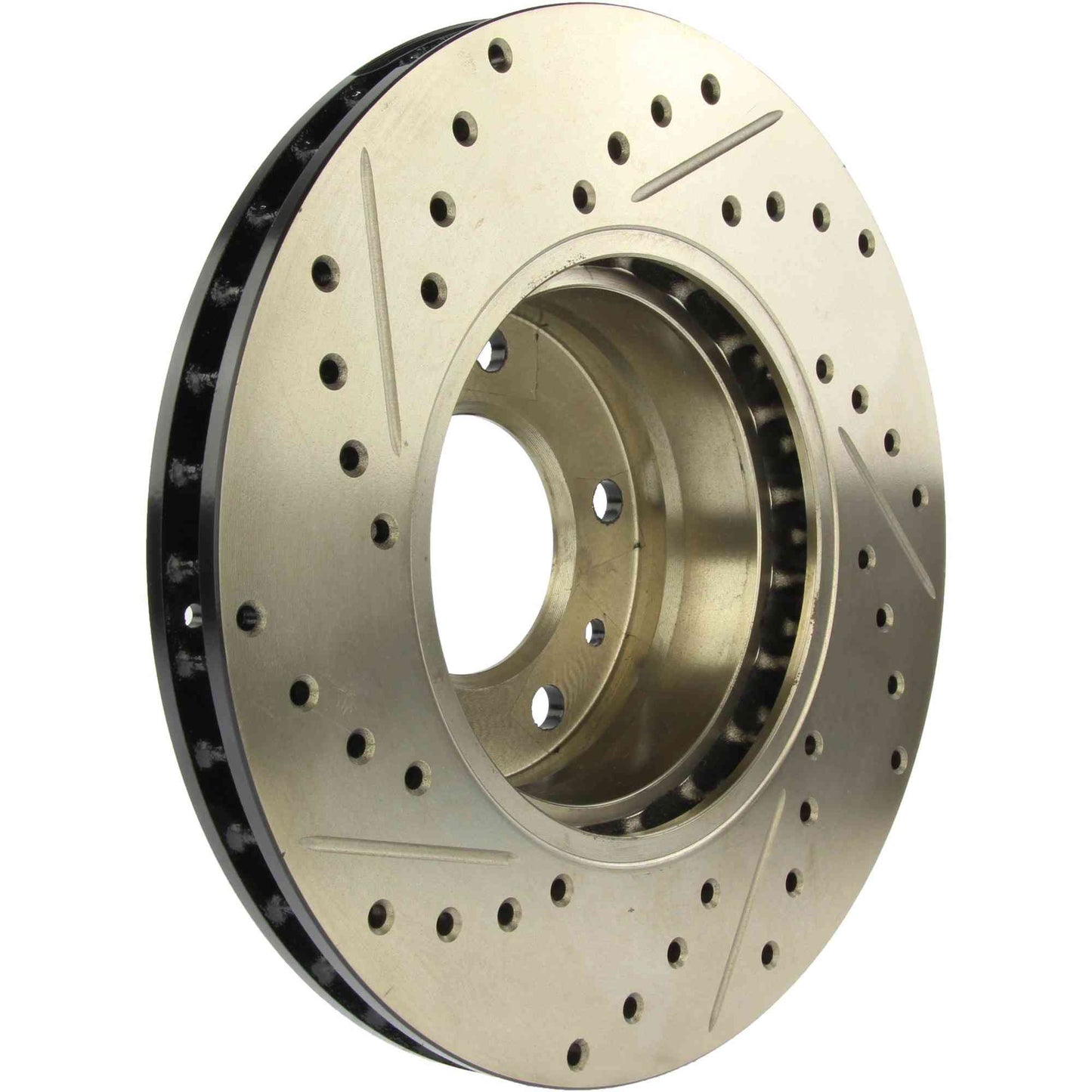 StopTech Slotted & Drilled Sport Brake Rotor 127.34021L