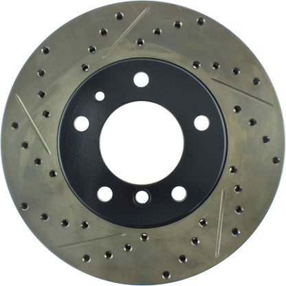 StopTech Slotted & Drilled Sport Brake Rotor 127.34021R