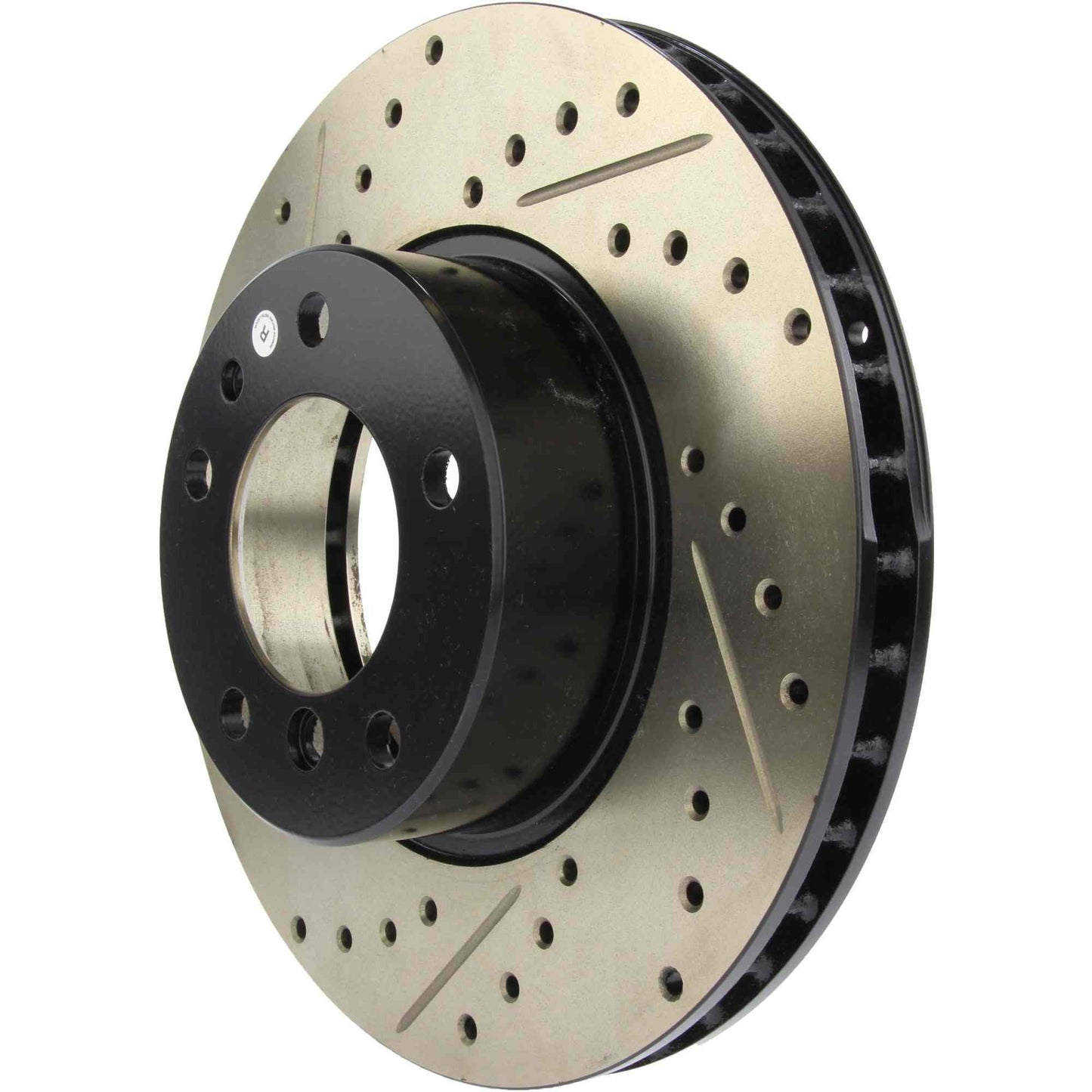 StopTech Slotted & Drilled Sport Brake Rotor 127.34021R