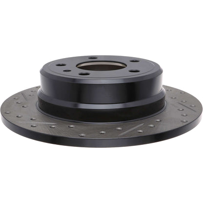StopTech Slotted & Drilled Sport Brake Rotor 127.34022R