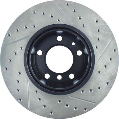 StopTech Slotted & Drilled Sport Brake Rotor 127.34024R