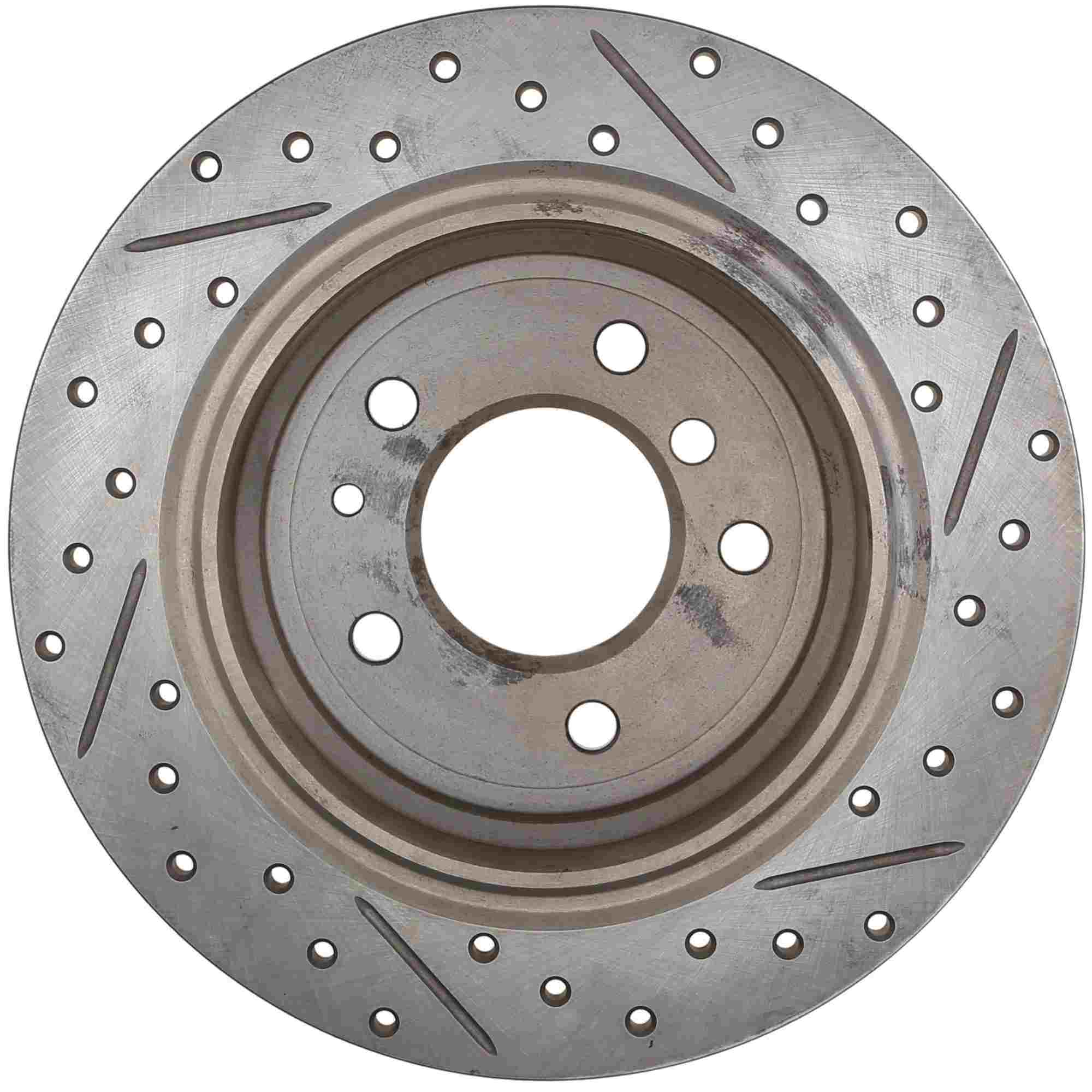 StopTech Sport Cryo Drilled/Slotted Brake Rotor; Rear Right