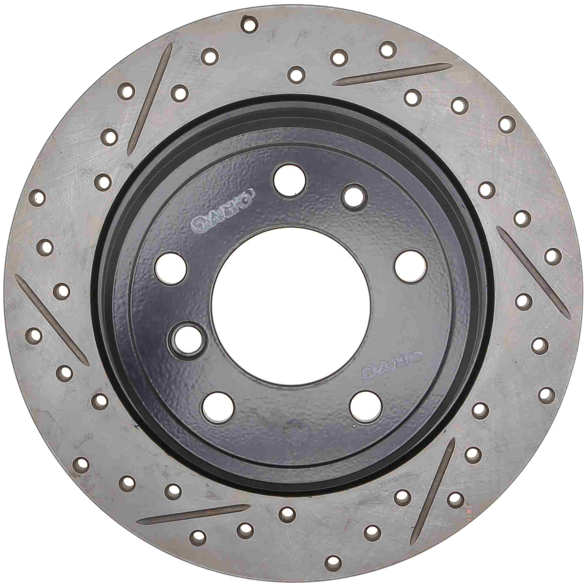 StopTech Sport Cryo Drilled/Slotted Brake Rotor; Rear Right