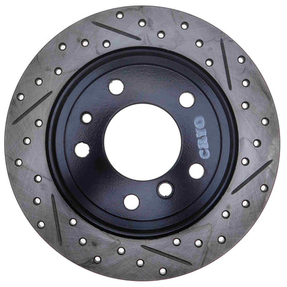 StopTech Slotted & Drilled Sport Brake Rotor 127.34025L