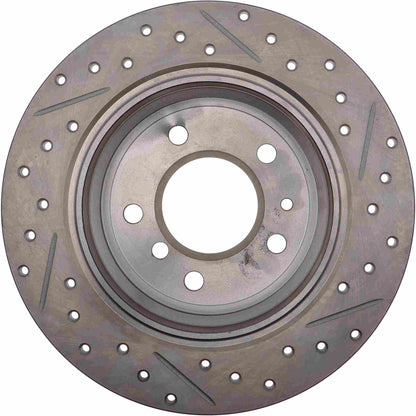 StopTech Slotted & Drilled Sport Brake Rotor 127.34025R