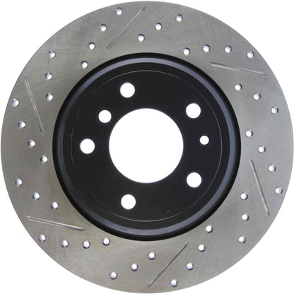StopTech Sport Cryo Drilled/Slotted Brake Rotor; Rear Right