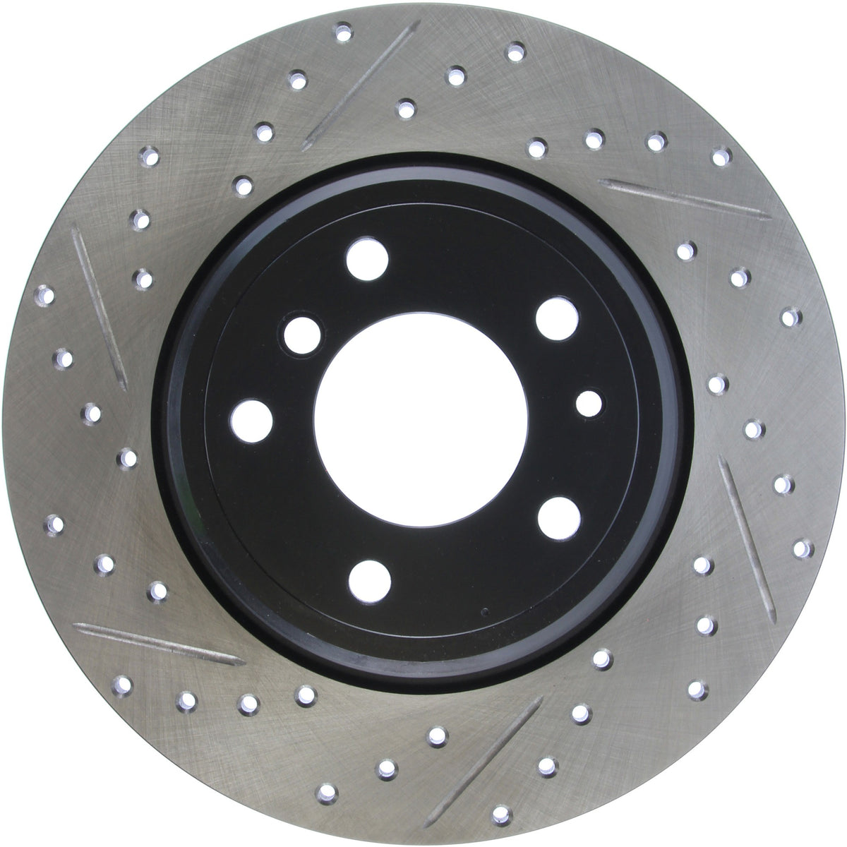 StopTech Sport Cryo Drilled/Slotted Brake Rotor; Rear Right