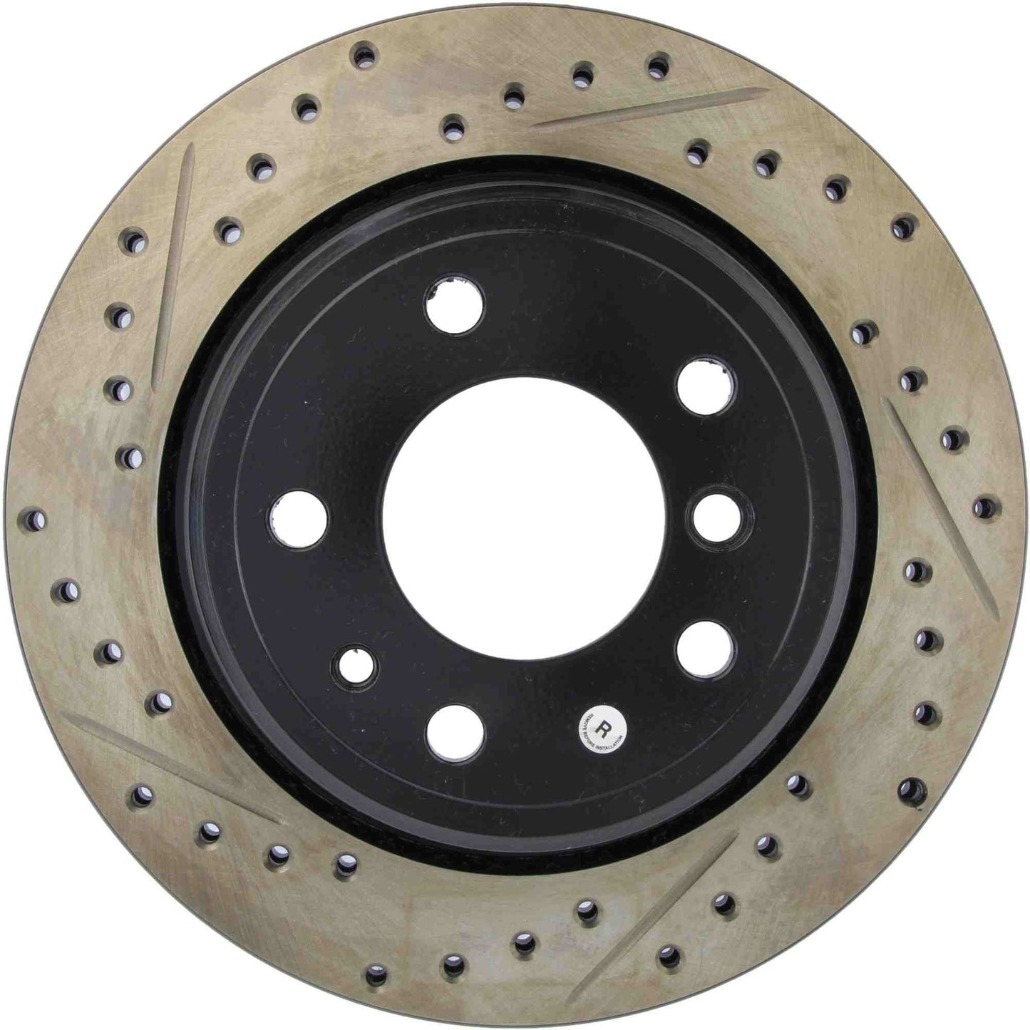 StopTech Slotted & Drilled Sport Brake Rotor 127.34034R