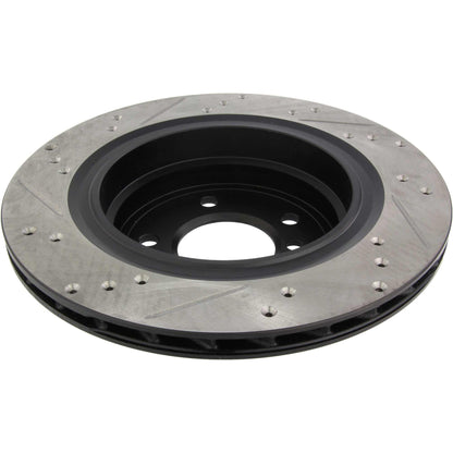StopTech 95-99 BMW M3 / 98-02 BMW Z3 Sport Cryo Slotted and Drilled Left Rear Rotor 127.34036CL