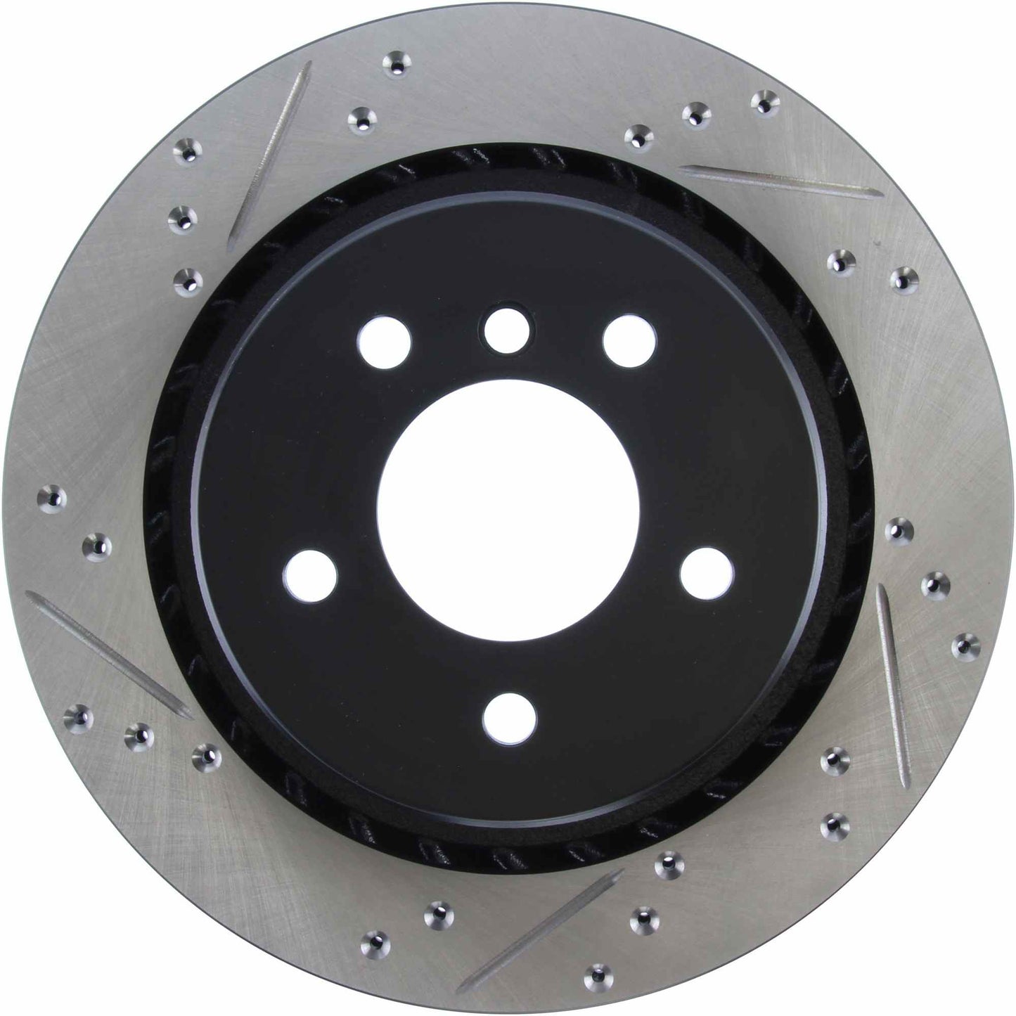 StopTech Sport Cryo Drilled/Slotted Brake Rotor; Rear Right