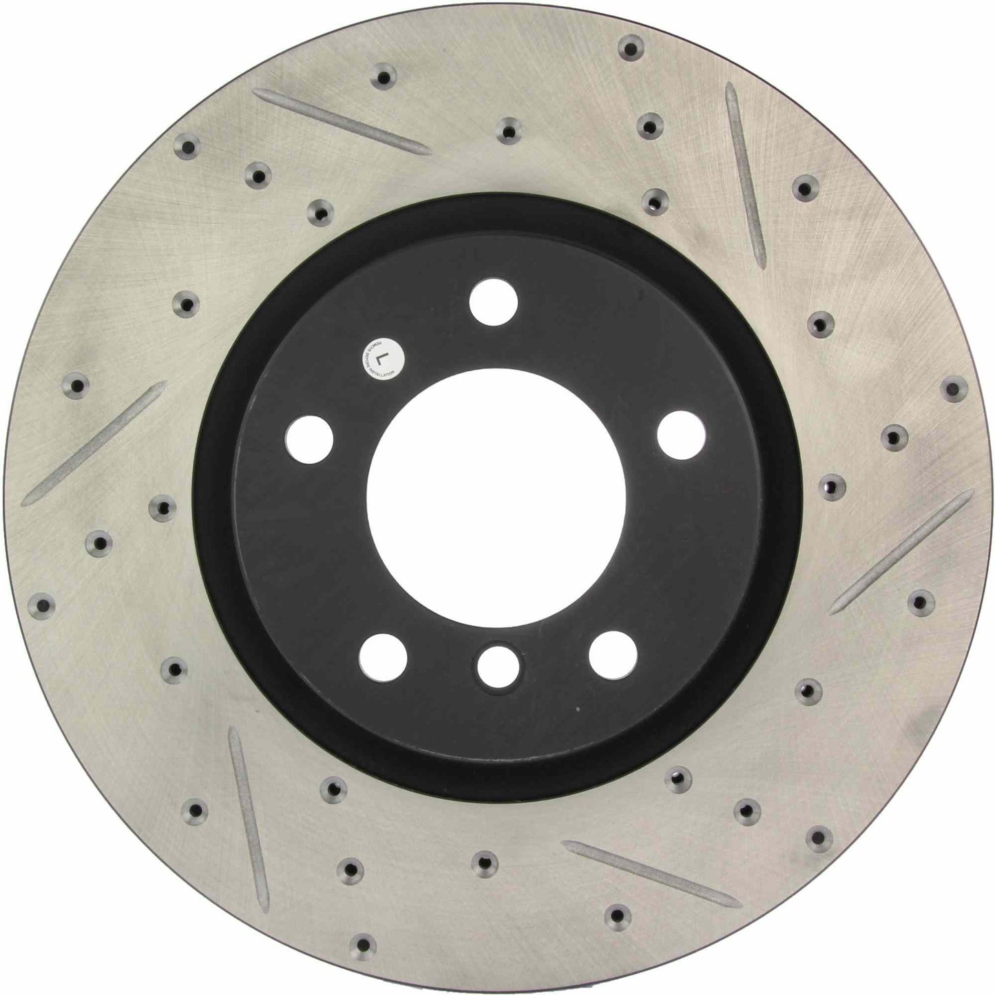 StopTech 94-02 BMW M3/Z3 SportStop Slotted & Drilled Front Left Rotor 127.34038CL