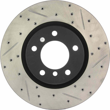StopTech 94-02 BMW M3/Z3 SportStop Slotted & Drilled Front Left Rotor 127.34038CL