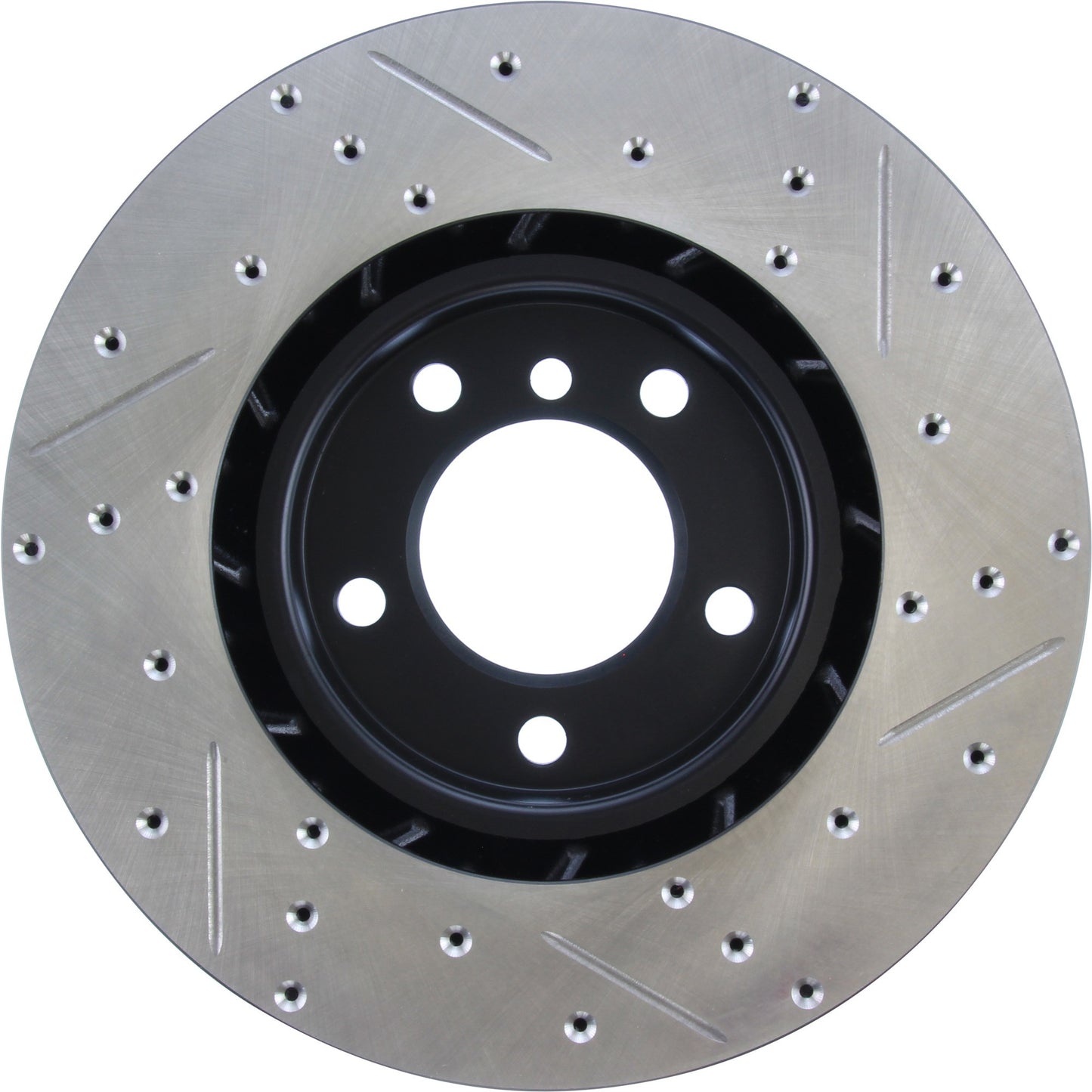StopTech 94-02 BMW M3/Z3 SportStop Slotted & Drilled Front Left Rotor 127.34039CR