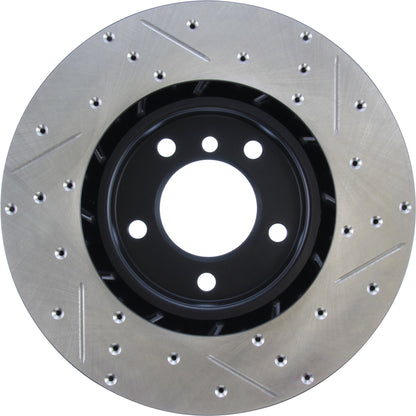 StopTech 94-02 BMW M3/Z3 SportStop Slotted & Drilled Front Left Rotor 127.34039CR