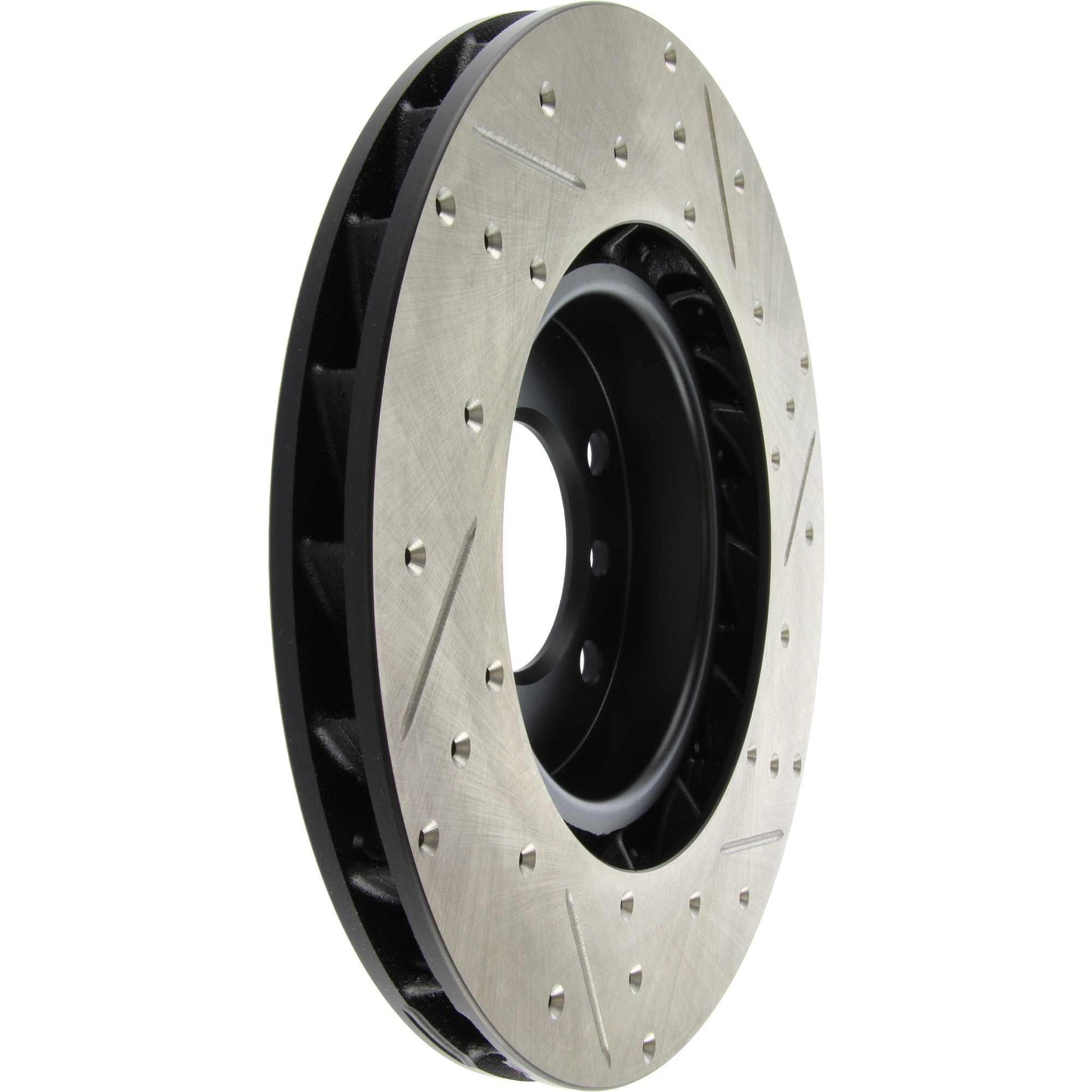 StopTech 94-02 BMW M3/Z3 SportStop Slotted & Drilled Front Left Rotor 127.34039CR