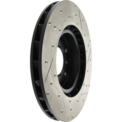 StopTech 94-02 BMW M3/Z3 SportStop Slotted & Drilled Front Left Rotor 127.34039CR