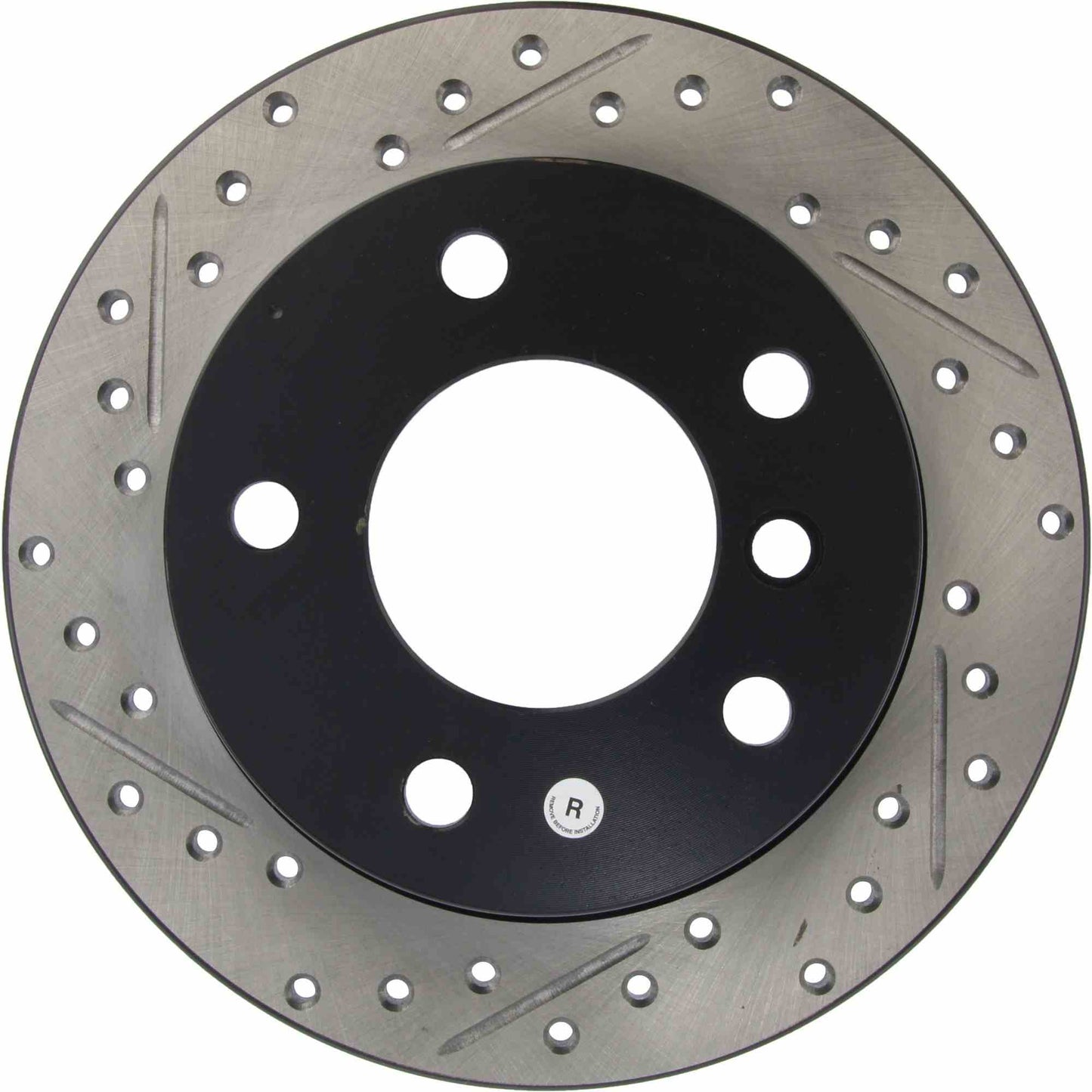 StopTech Slotted & Drilled Sport Brake Rotor 127.34041R