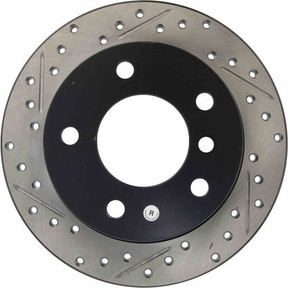 StopTech Slotted & Drilled Sport Brake Rotor 127.34041R