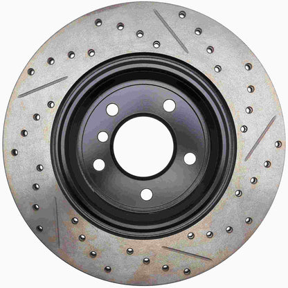 StopTech Slotted & Drilled Sport Brake Rotor 127.34043R