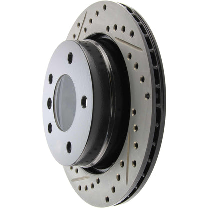 StopTech Slotted & Drilled Sport Brake Rotor 127.34044R