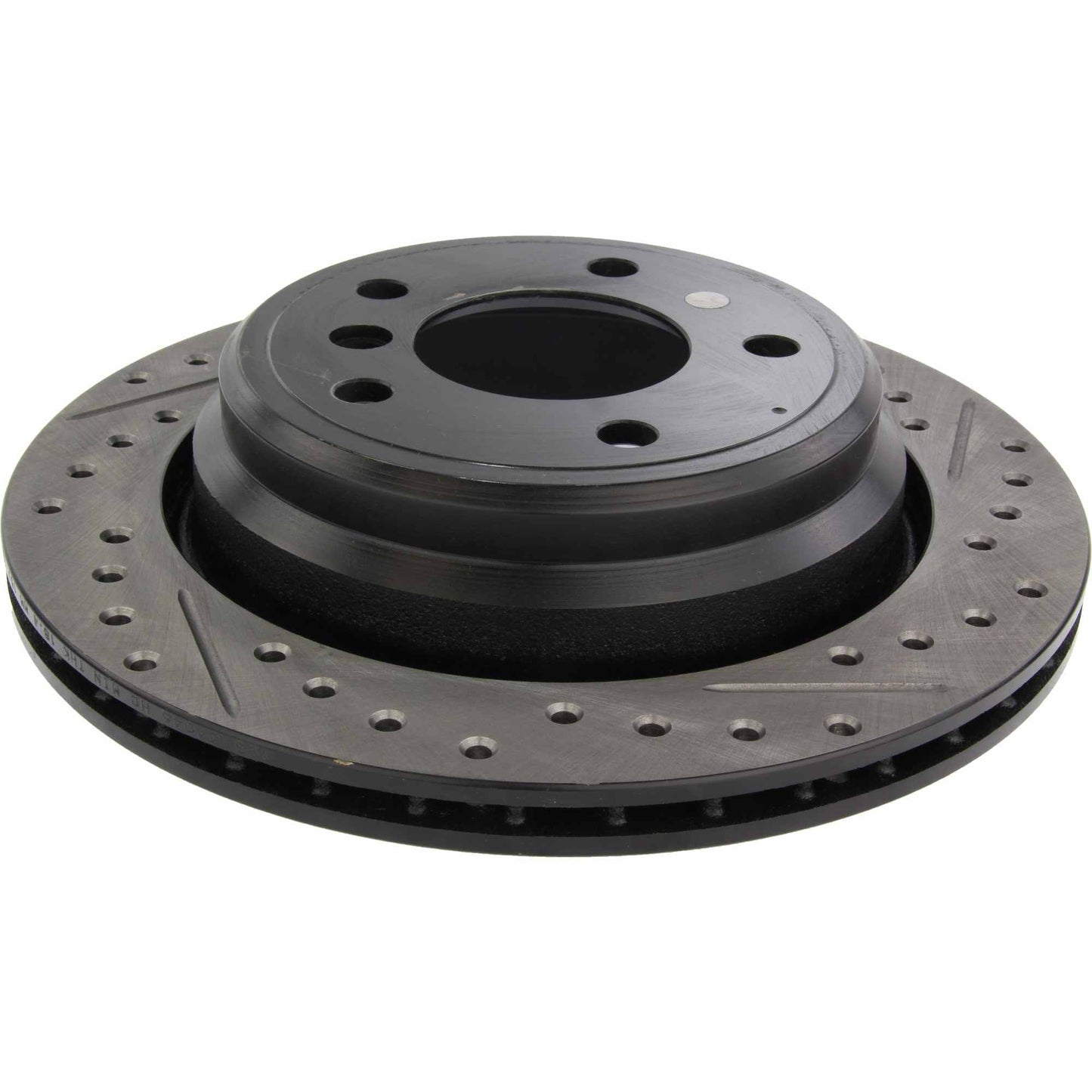 StopTech 01-03 BMW 525/530 Series / 96-03 540i / 96-00 528 Series Slotted&Drilled Left Rear Rotor 127.34046L