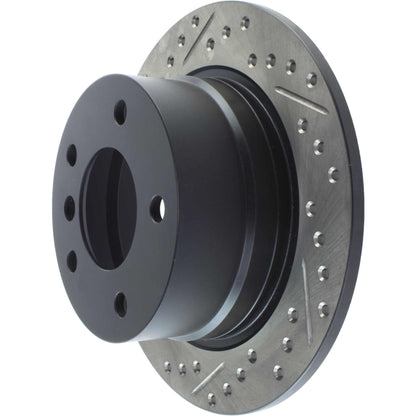 StopTech Sport Cryo Drilled/Slotted Brake Rotor; Rear Right