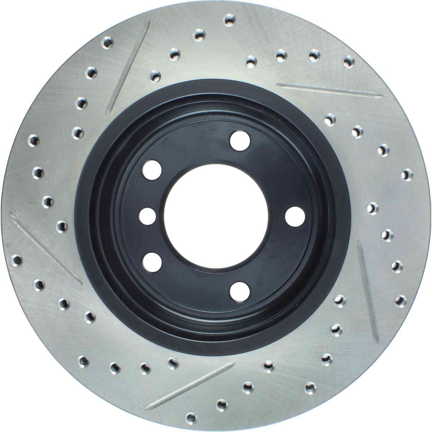StopTech Power Slot 01-02 BMW Z3 / 03-09 Z4 / 3 Series Front Left Drilled & Slotted Rotor 127.34048L