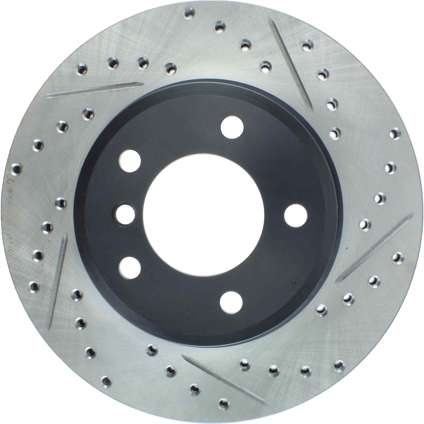 StopTech Power Slot 01-02 BMW Z3 / 03-09 Z4 / 3 Series Front Left Drilled & Slotted Rotor 127.34048L
