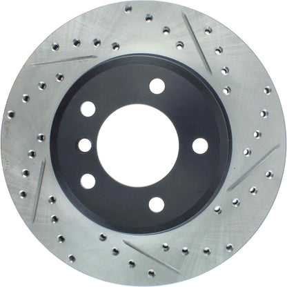 StopTech Power Slot 01-02 BMW Z3 / 03-09 Z4 / 3 Series Front Left Drilled & Slotted Rotor 127.34048L