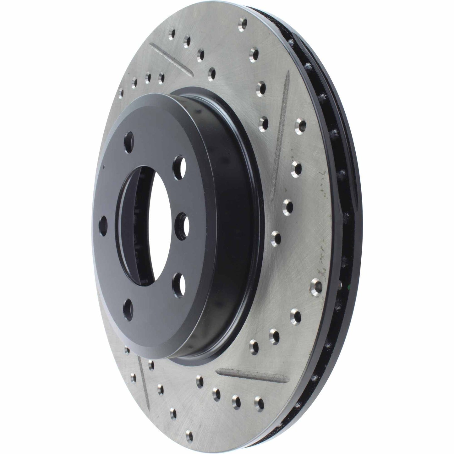 StopTech Power Slot 01-02 BMW Z3 / 03-09 Z4 / 3 Series Front Left Drilled & Slotted Rotor 127.34048L