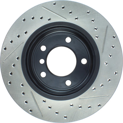 StopTech Power Slot 01-02 BMW Z3 / 03-09 Z4 / 3 Series Front Right Drilled & Slotted Rotor 127.34048R