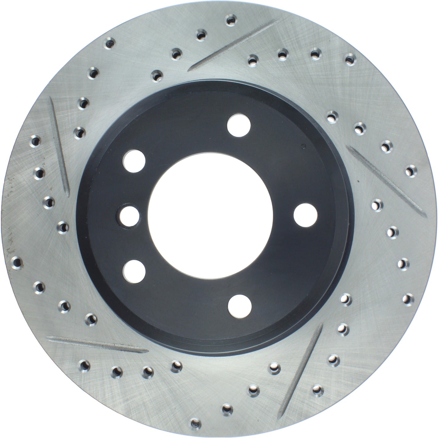 StopTech Power Slot 01-02 BMW Z3 / 03-09 Z4 / 3 Series Front Right Drilled & Slotted Rotor 127.34048R