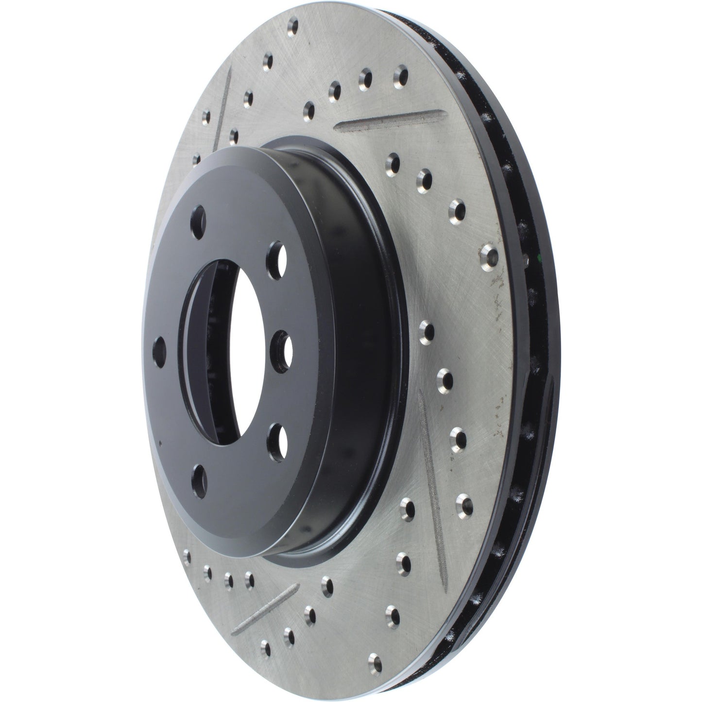 StopTech Power Slot 01-02 BMW Z3 / 03-09 Z4 / 3 Series Front Right Drilled & Slotted Rotor 127.34048R