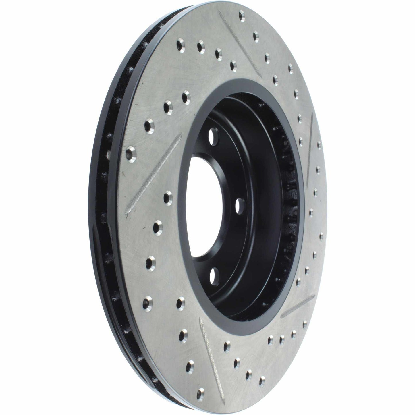 StopTech Power Slot 01-02 BMW Z3 / 03-09 Z4 / 3 Series Front Right Drilled & Slotted Rotor 127.34048R