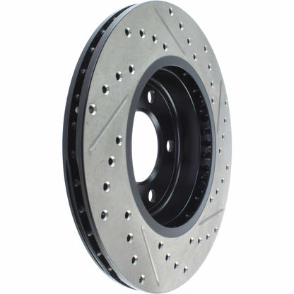 StopTech Power Slot 01-02 BMW Z3 / 03-09 Z4 / 3 Series Front Right Drilled & Slotted Rotor 127.34048R
