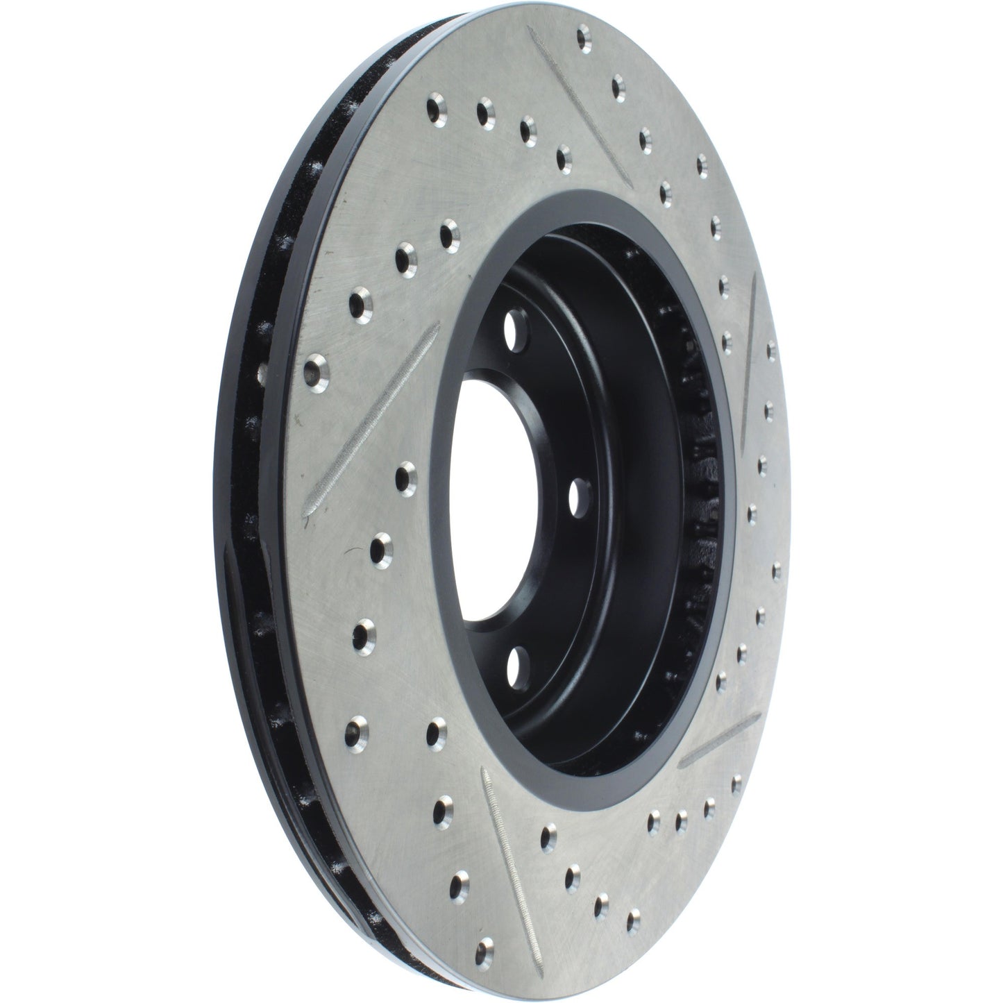 StopTech Power Slot 01-02 BMW Z3 / 03-09 Z4 / 3 Series Front Right Drilled & Slotted Rotor 127.34048R