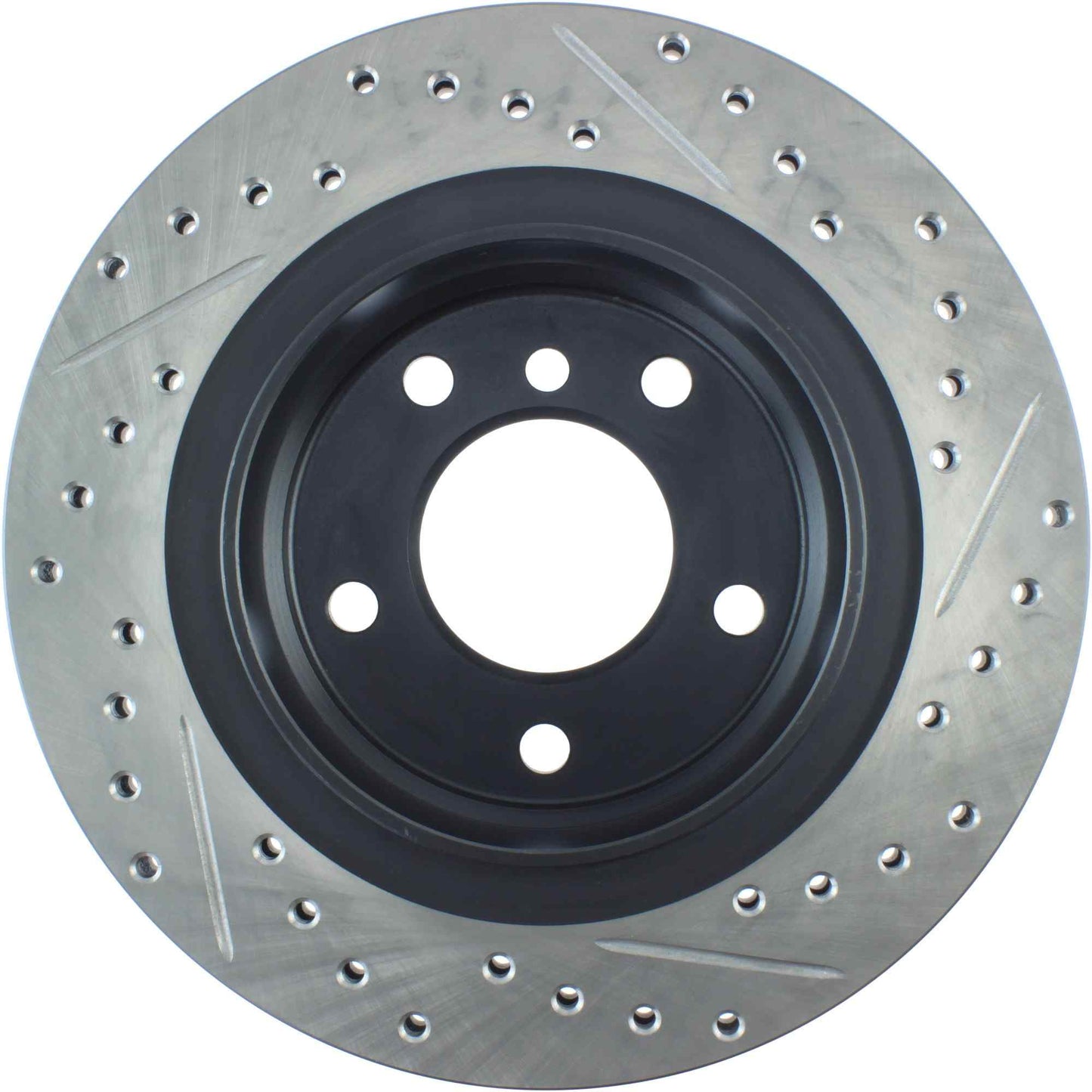 StopTech Sport Cryo Drilled/Slotted Brake Rotor; Rear Right