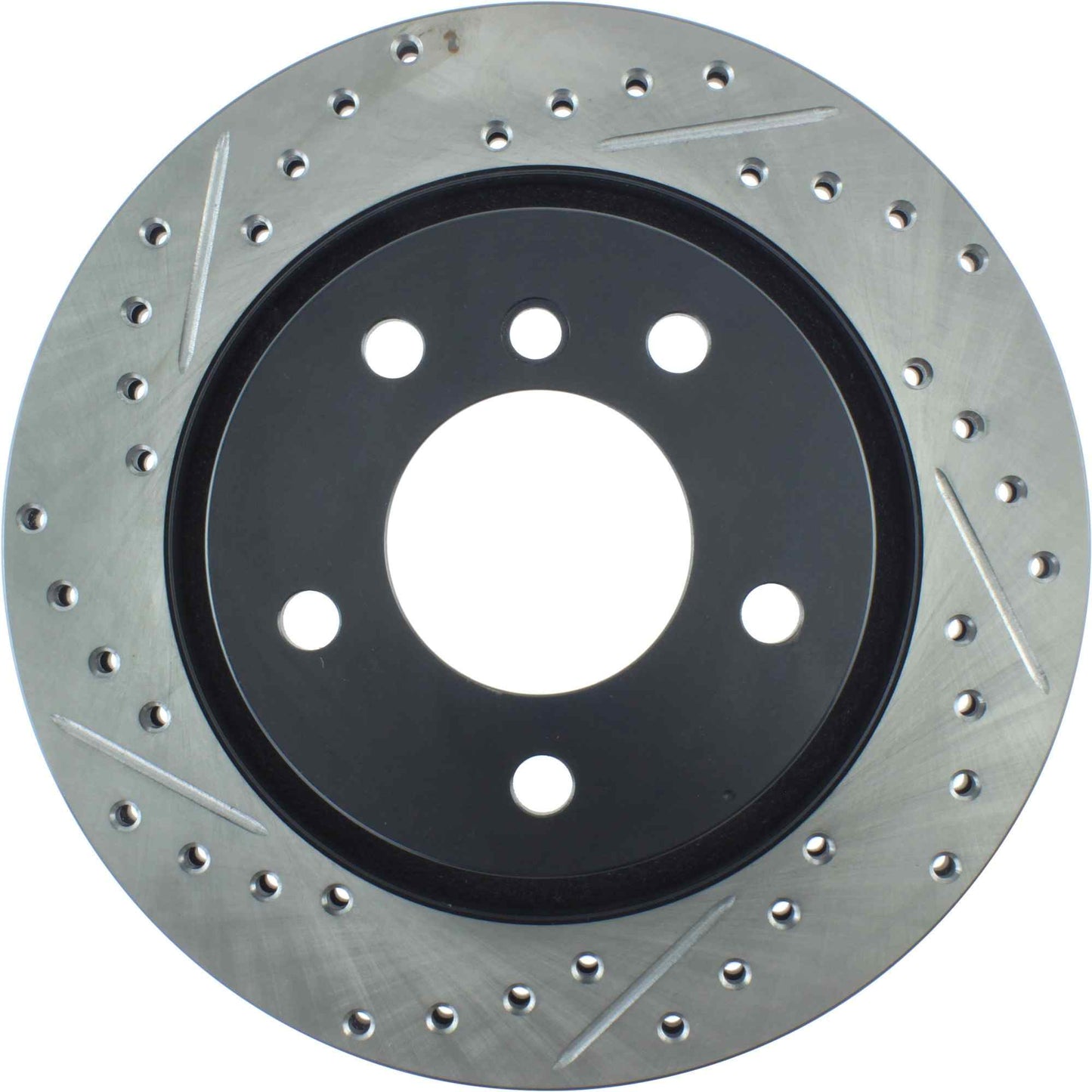 StopTech Sport Cryo Drilled/Slotted Brake Rotor; Rear Right