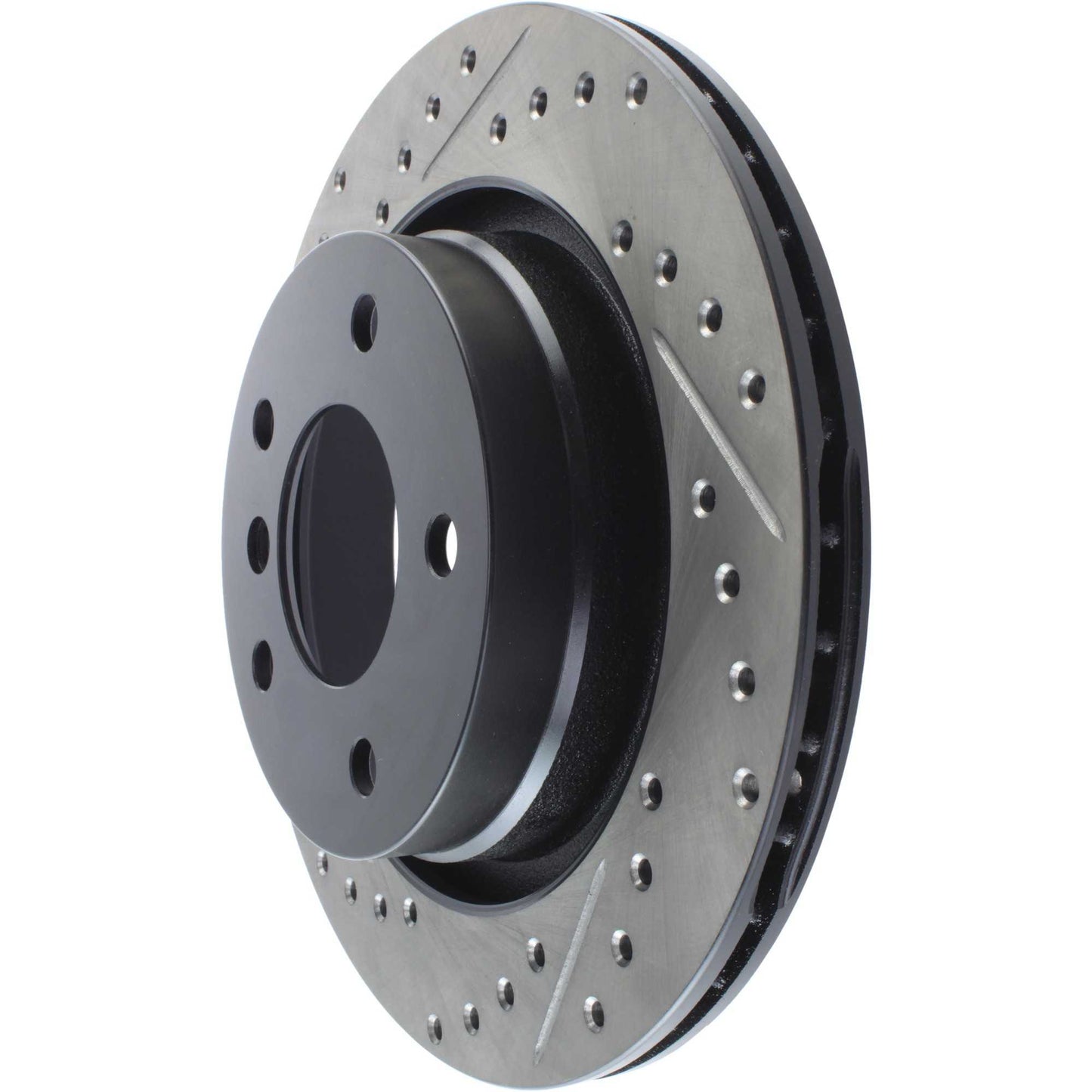 StopTech Sport Cryo Drilled/Slotted Brake Rotor; Rear Right