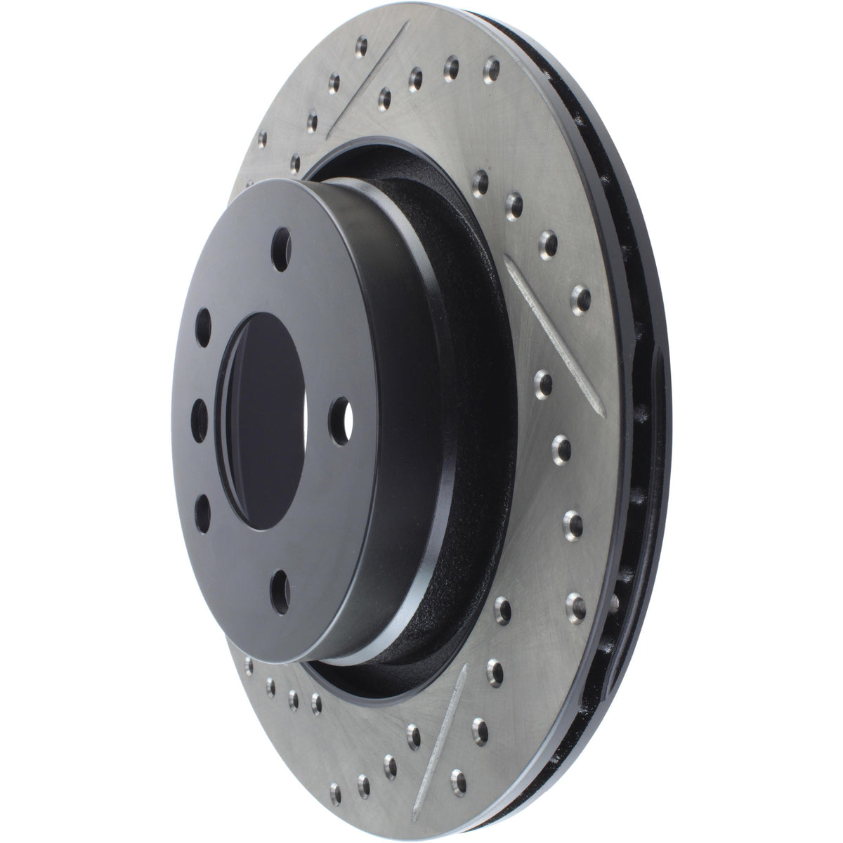 StopTech Sport Cryo Drilled/Slotted Brake Rotor; Rear Right