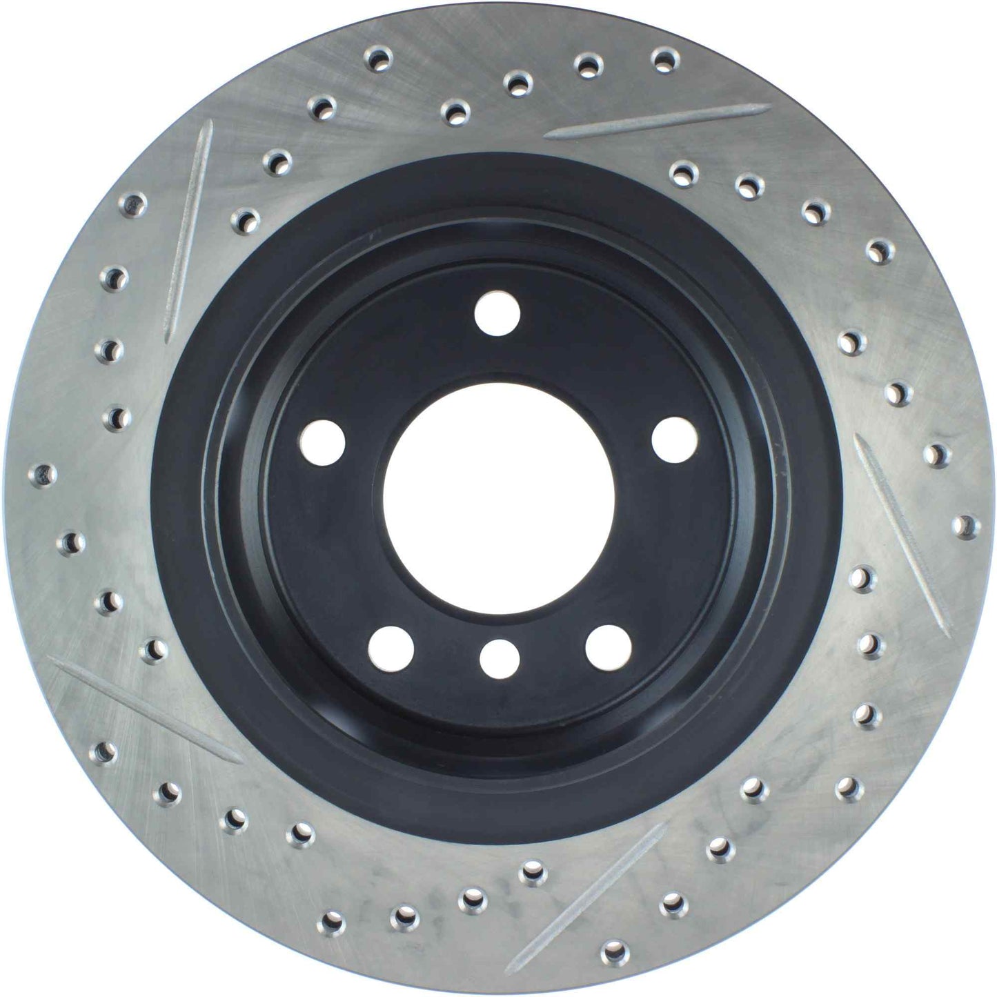 StopTech Power Slot 00 BMW 323 / 01-07 325 / 99-00 328 Series Rear Left Drilled & Slotted Rotor 127.34049L