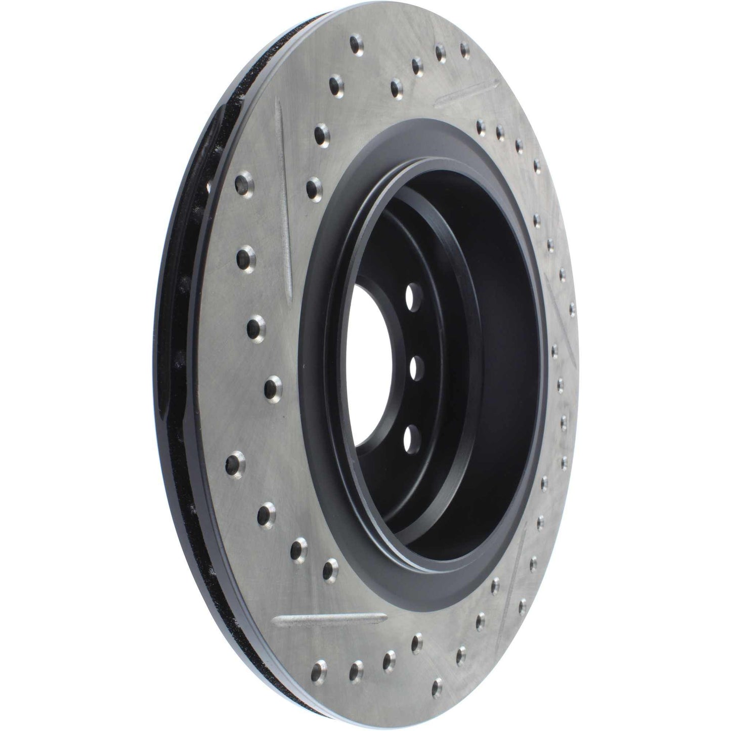 StopTech Power Slot 00 BMW 323 / 01-07 325 / 99-00 328 Series Rear Left Drilled & Slotted Rotor 127.34049L