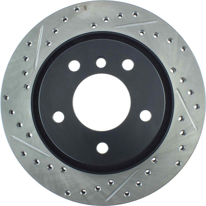 StopTech Power Slot 00 BMW 323 / 01-07 325 / 99-00 328 Series Rear Right Drilled & Slotted Rotor 127.34049R