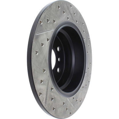 StopTech  Sport Cryo Drilled/Slotted Brake Rotor; Rear Right