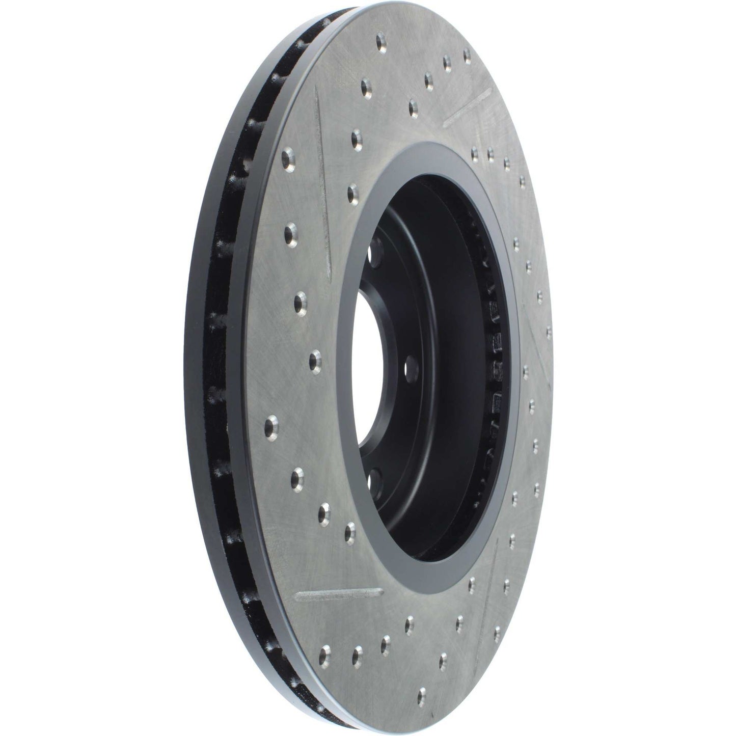 StopTech 06-08 BMW Z4 / 00-07 330 Series (E46/E90) Slotted & Drilled Left Front Rotor 127.34052L