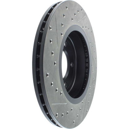StopTech 06-08 BMW Z4 / 00-07 330 Series (E46/E90) Slotted & Drilled Left Front Rotor 127.34052L